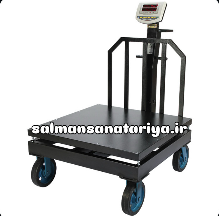 باسکول ۱۰۰۰ کیلویی (یک تن) محک چرخدار